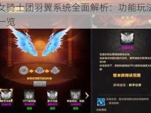 魔女骑士团羽翼系统全面解析：功能玩法明细一览