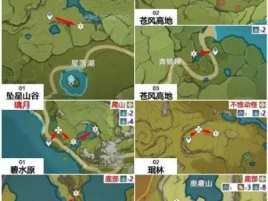 原神水晶块分布全图解析：最新位置攻略呈现