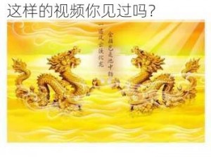 双龙入户的视频;看双龙入户，这样的视频你见过吗？