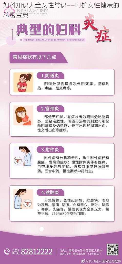 妇科知识大全女性常识——呵护女性健康的私密宝典