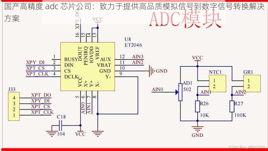 国产高精度 adc 芯片公司：致力于提供高品质模拟信号到数字信号转换解决方案