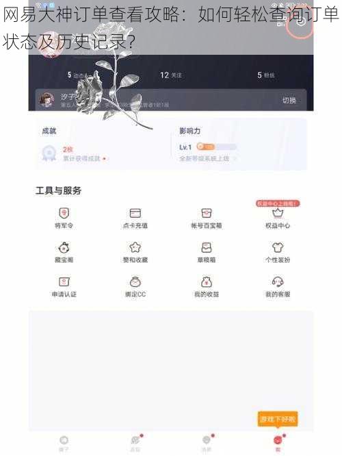 网易大神订单查看攻略：如何轻松查询订单状态及历史记录？