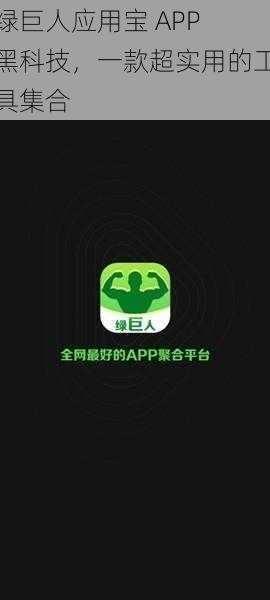 绿巨人应用宝 APP 黑科技，一款超实用的工具集合