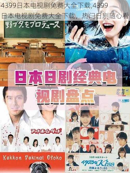 4399日本电视剧免费大全下载,4399 日本电视剧免费大全下载，热门日剧随心看