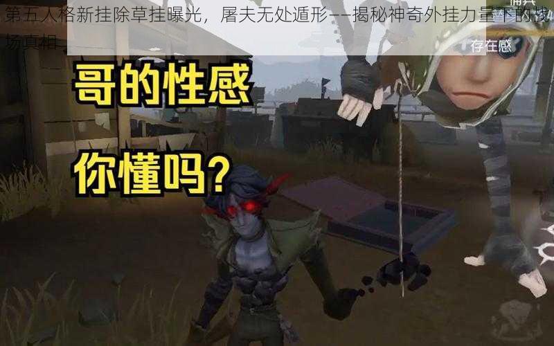 第五人格新挂除草挂曝光，屠夫无处遁形——揭秘神奇外挂力量下的战场真相