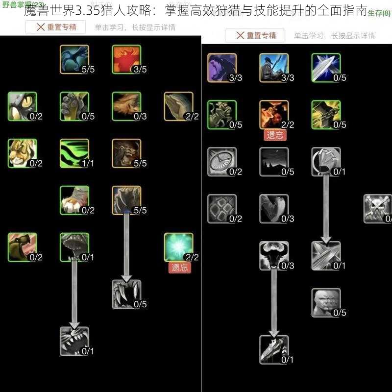 魔兽世界3.35猎人攻略：掌握高效狩猎与技能提升的全面指南