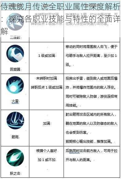 侍魂胧月传说全职业属性深度解析：探究各职业技能与特性的全面详解