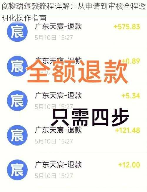 食物语退款流程详解：从申请到审核全程透明化操作指南