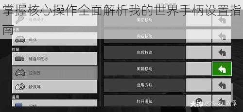 掌握核心操作全面解析我的世界手柄设置指南