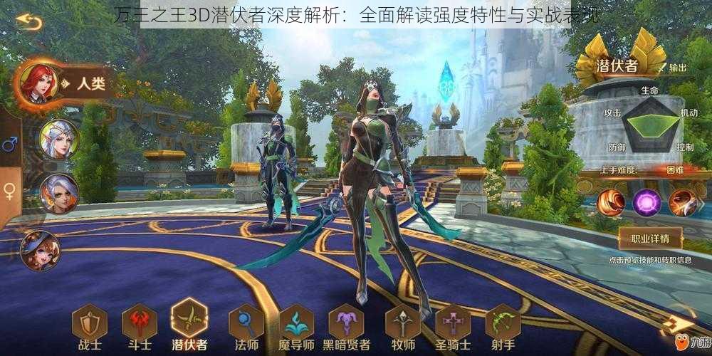 万王之王3D潜伏者深度解析：全面解读强度特性与实战表现