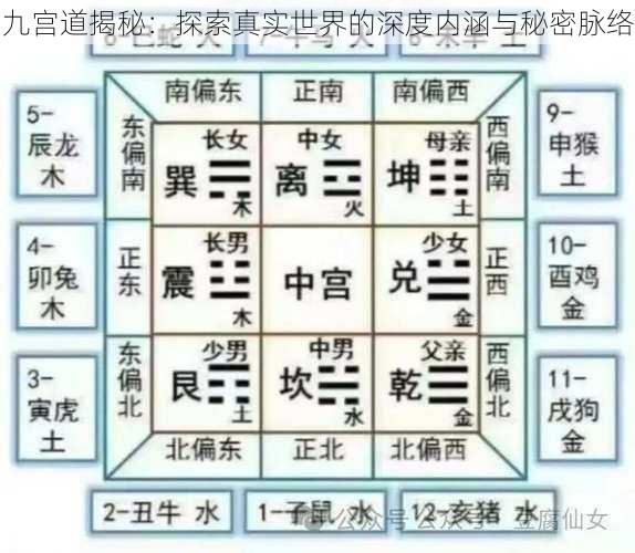 九宫道揭秘：探索真实世界的深度内涵与秘密脉络